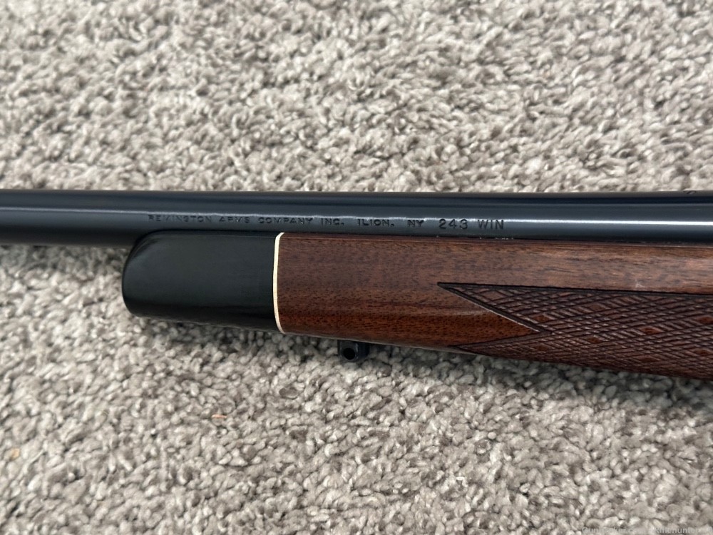 Remington 700 BDL Left hand 243 win rare 22” brl  2003 A+ wood LH-img-3