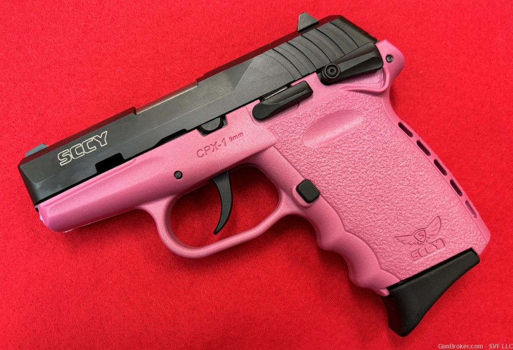 NIB NOS Sccy Firearms CPX-1 9mm Pink Pistol 9x19 New-img-0