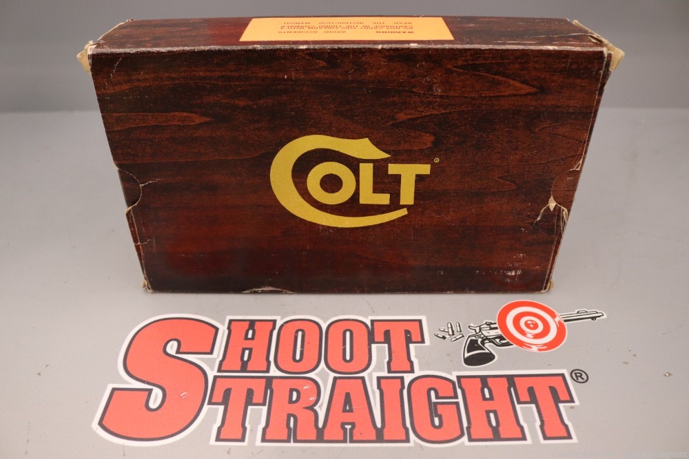 Colt Agent Light Weight .38SPL 2" w/ Box - Made 1983 --img-3