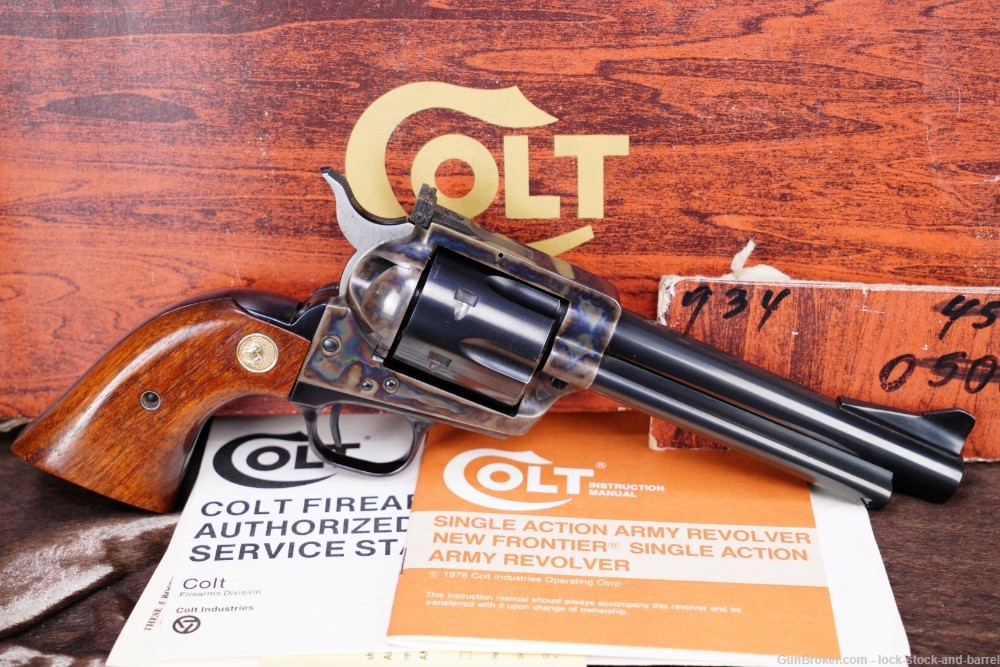 Colt New Frontier SAA .44 Special 5 1/2” Single Action Revolver, 1979-img-2