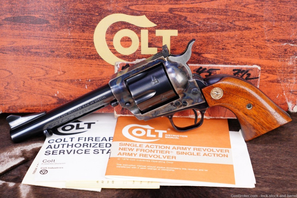 Colt New Frontier SAA .44 Special 5 1/2” Single Action Revolver, 1979-img-3