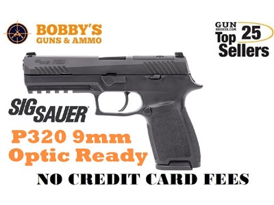 Sig Sauer 320F9BSSP P320 Full Size Frame 9mm Luger 17+1 4.70" Optic Ready