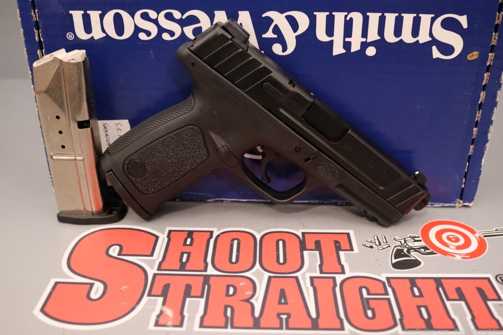 Smith & Wesson SD9VE 9mm 4.25"bbl BLK & STS w/Box-img-0
