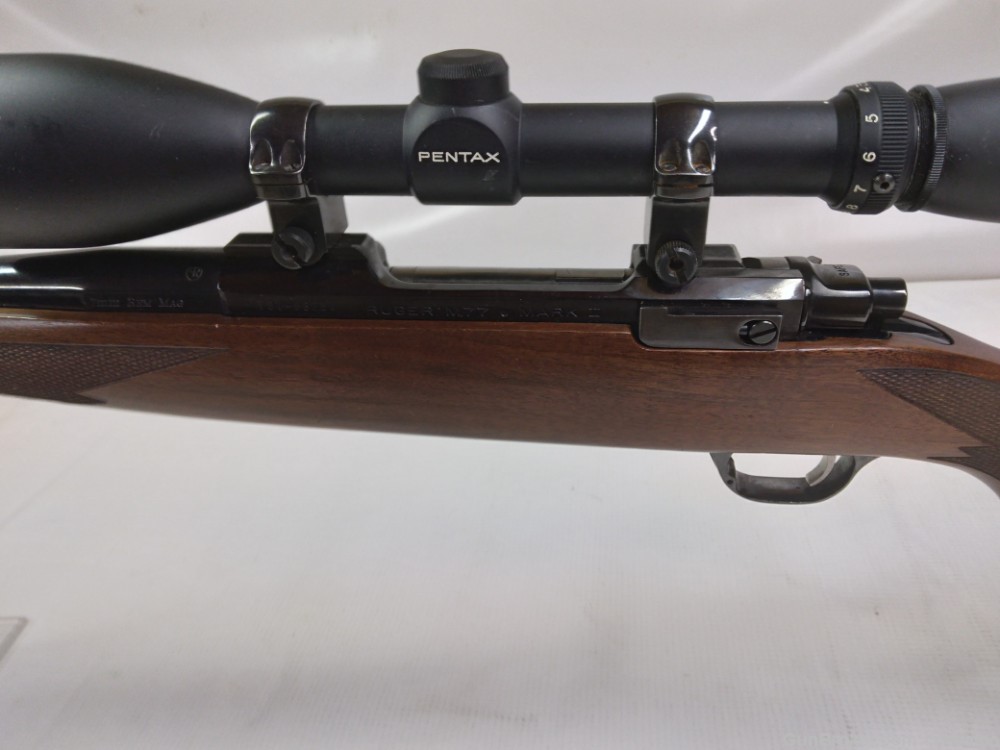 Ruger M77 MARK II 7mm Rem. mag  Rifle w/Pentax Scope  No Reserve-img-10