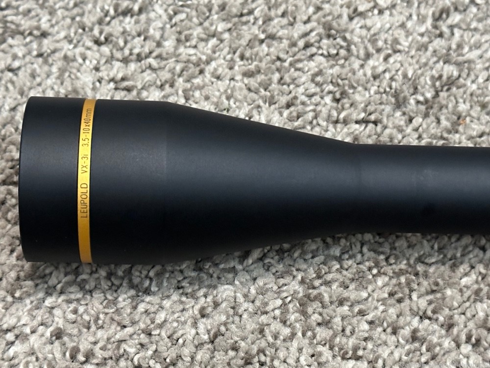 Leupold VX-3I 3.5-10x40mm riflescope 1” tube duplex CDS 1/4” click matte -img-8