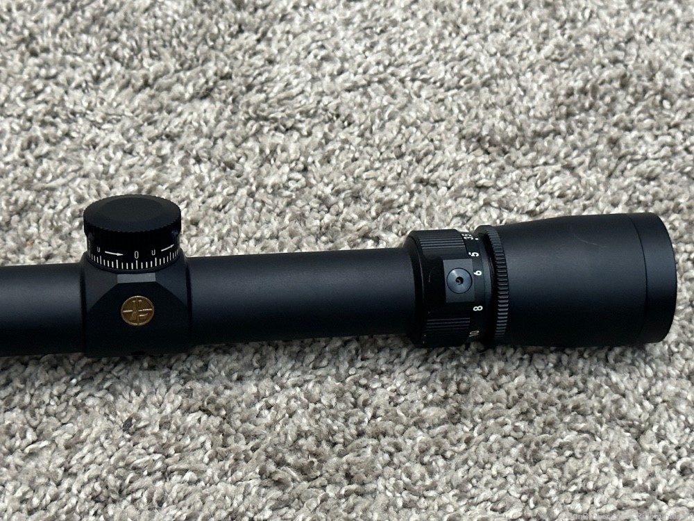 Leupold VX-3I 3.5-10x40mm riflescope 1” tube duplex CDS 1/4” click matte -img-1