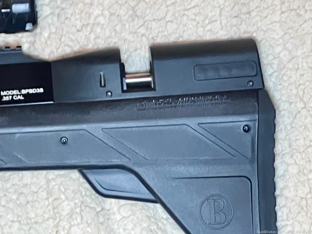 Benjamin Bulldog M357 357/9mm rifle! No licenses required!-img-12