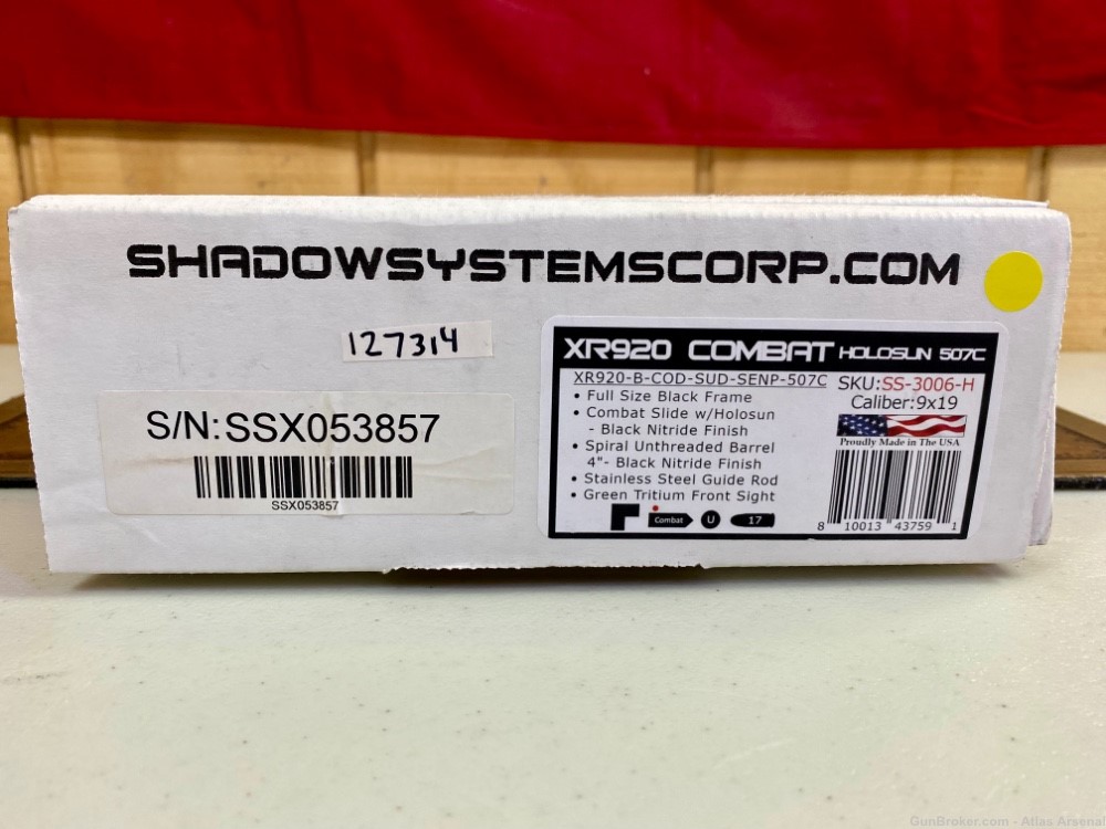 Shadow Systems XR920 Combat w/ Holosun 507C Red Dot-img-6