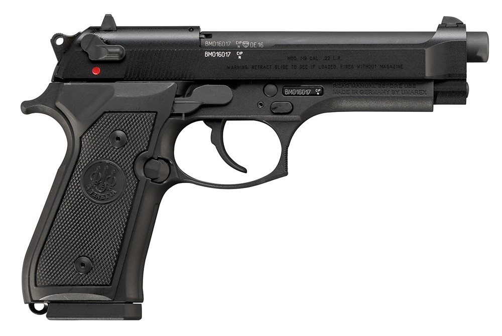 Beretta M9 22LR Pistol 4.9 BBL 15 Rd 22 LR Black-img-1