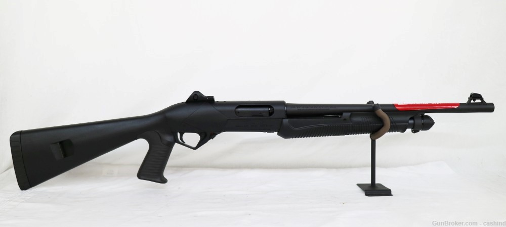 Benelli SuperNova Tactical 12ga 18” Pump Shotgun – Synthetic Black  -img-1