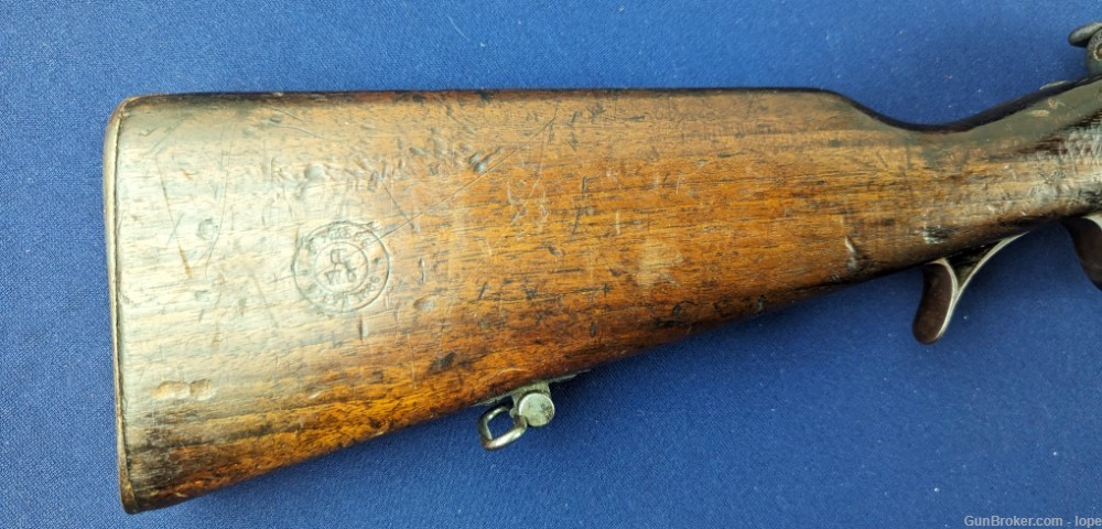 Rare Portugese Steyr 1886 Kropatschek 8MM LONG Rifle-img-7