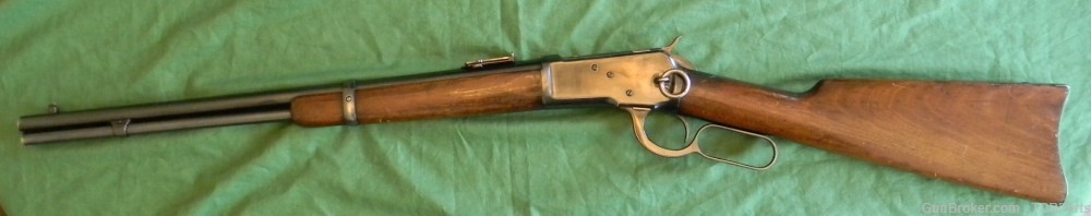 1892 Winchester Saddle Ring Carbine 32 WCF  Excellent Bore ! 32-20  1910 -img-0