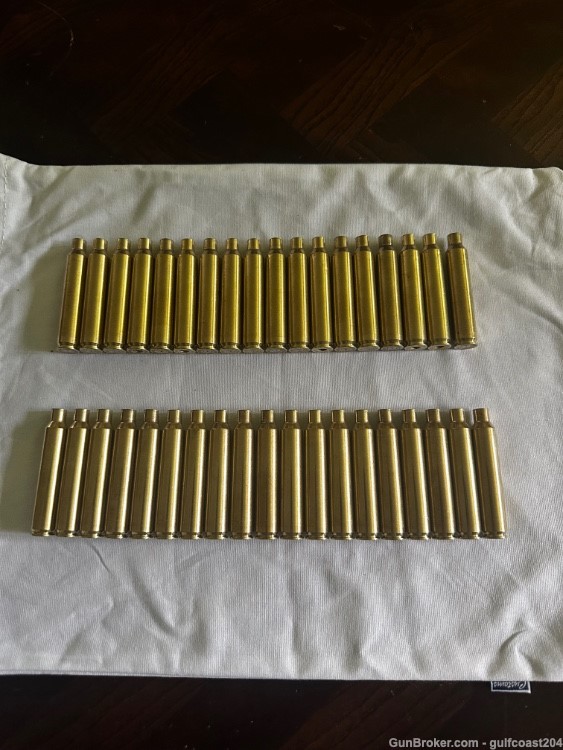 300 RUM Remington Ultra Mag Once Fired Brass R-P Head Stamp QTY (39) Pieces-img-0