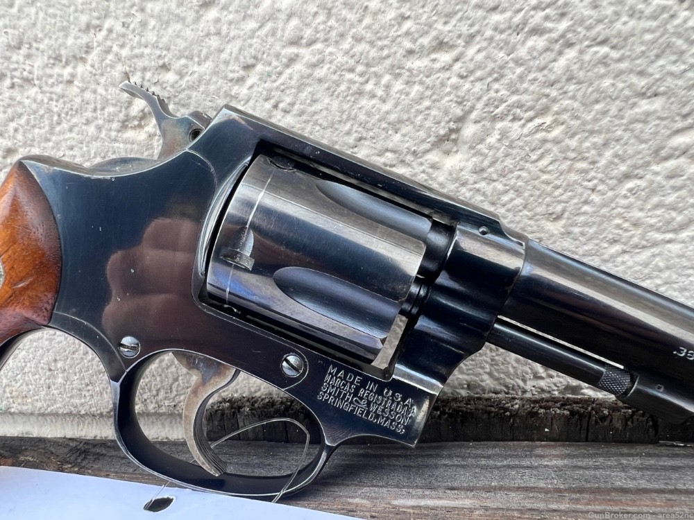 Smith & Wesson 33-1 .38 S&W Revolver Model 33 Wood Grips Rare-img-12