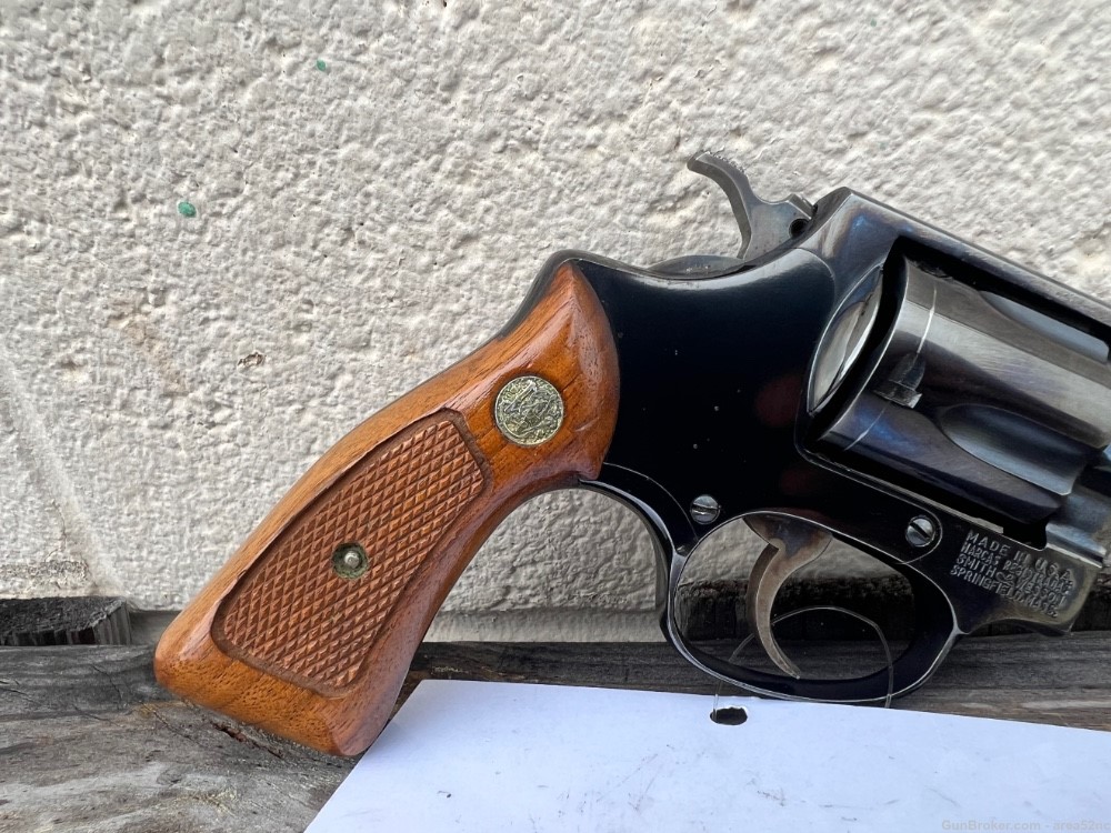 Smith & Wesson 33-1 .38 S&W Revolver Model 33 Wood Grips Rare-img-15