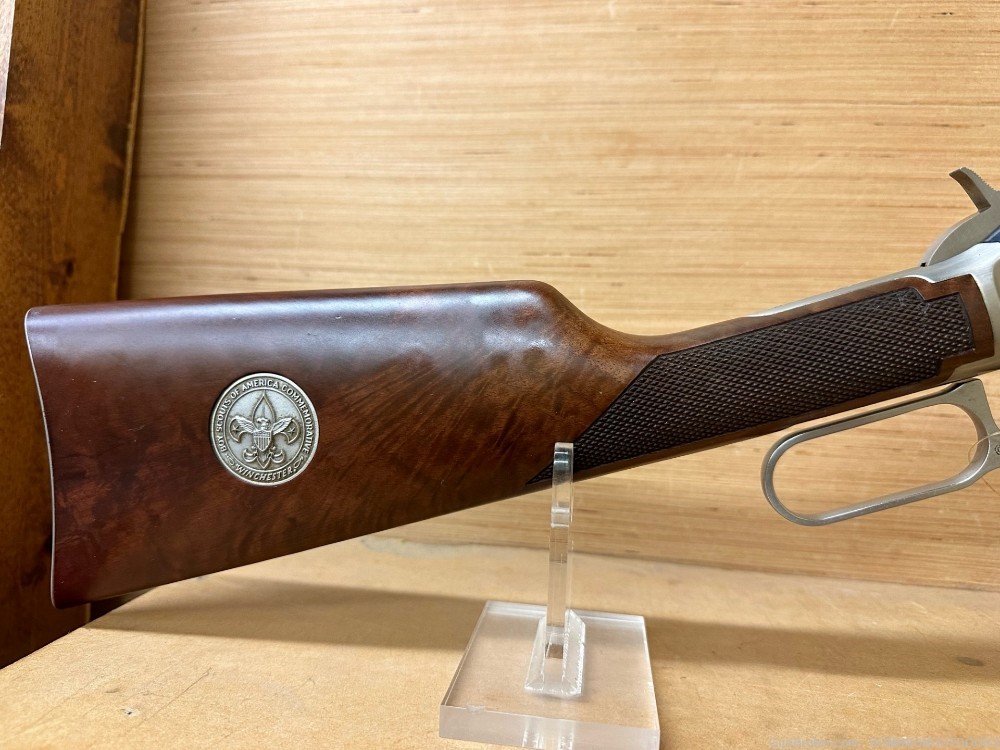 WINCHESTER 9422 22 S/L/LR COMMEMORATIVE BOY SCOUTS LEVER ACTION PENNY BID!-img-2