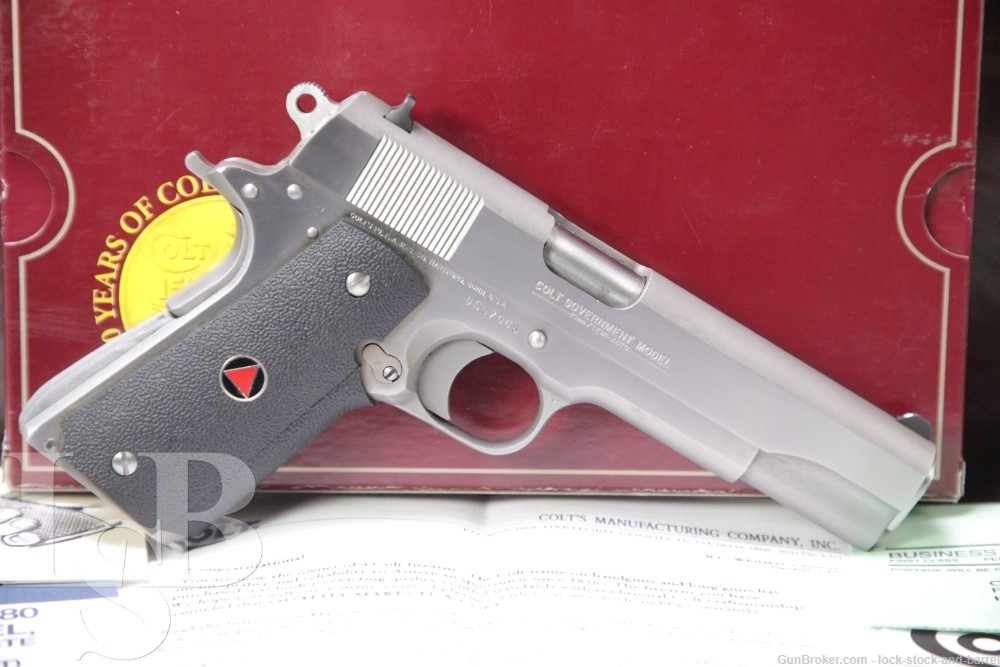 Colt Delta Elite 02010 Government Model 1911 10mm Semi-Auto Pistol MFD 1989-img-0