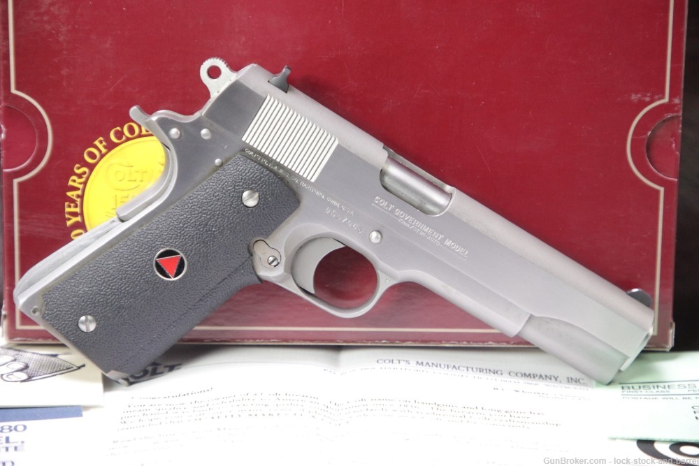 Colt Delta Elite 02010 Government Model 1911 10mm Semi-Auto Pistol MFD 1989-img-2