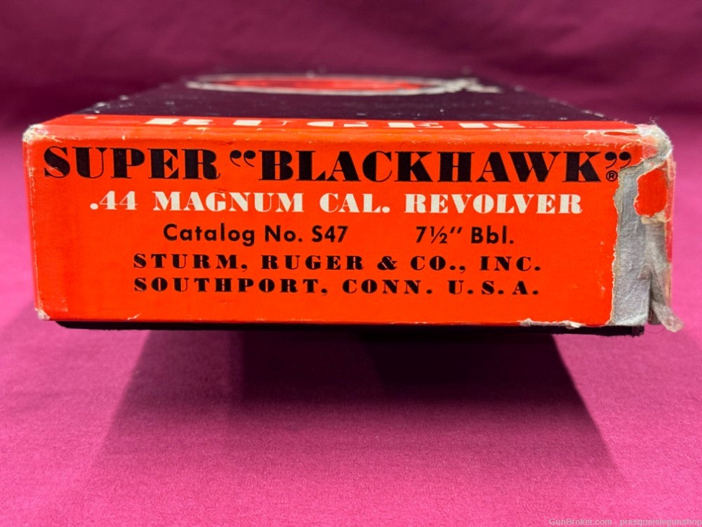 Ruger - Super Blackhawk - .44 Magnum - 7.5" Barrel - Original Box-img-22