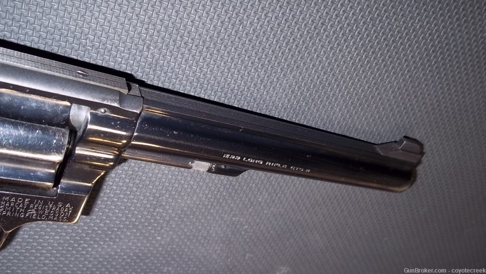 SMITH AND WESSON MODEL 17 NO DASH 22 CALIBER NICE PINNED AND RECESSED-img-7