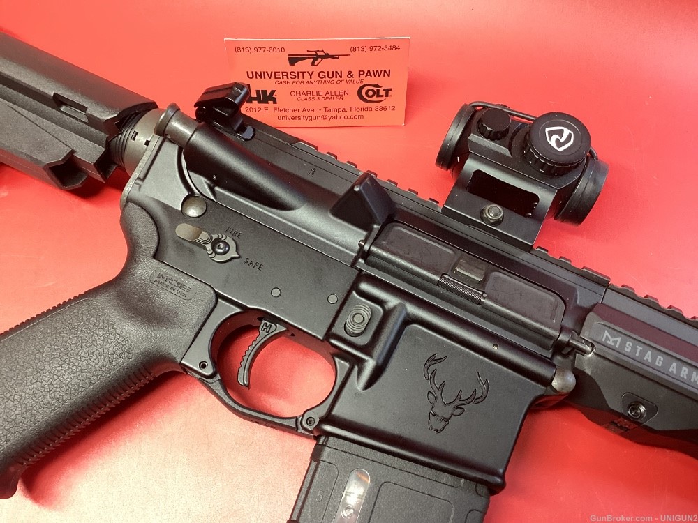Stag Arms Stag-15 , Stag 15 .556 Pistol With Brace & Optic-img-5