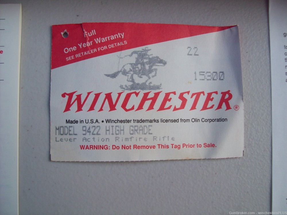 WINCHESTER 9422 COMMEMORATIVE HIGH GRADE COON & HOUND-img-22