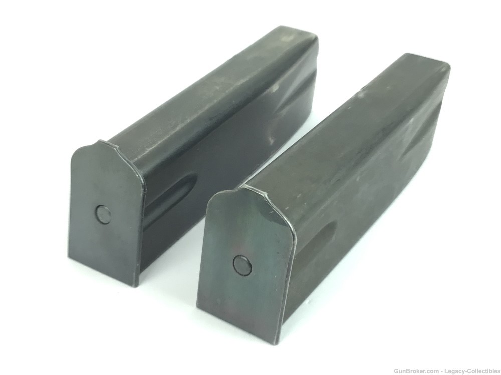 Set of 2. Browning Hi-Power 9mm Magazines 13 Rounds-img-3