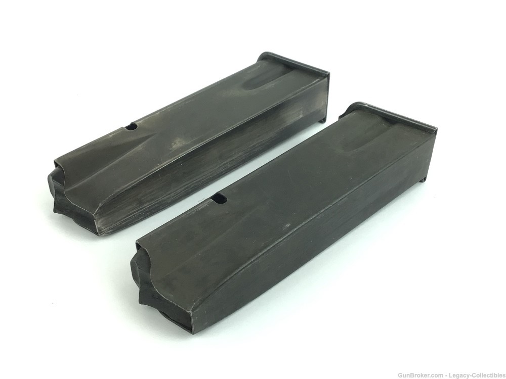 Set of 2. Browning Hi-Power 9mm Magazines 13 Rounds-img-2