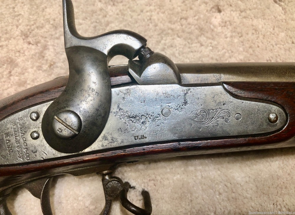 Rare South Carolina .69 Cal.1842 Musket, FLAGG 1849, #70/100, VG,.....$4700-img-3