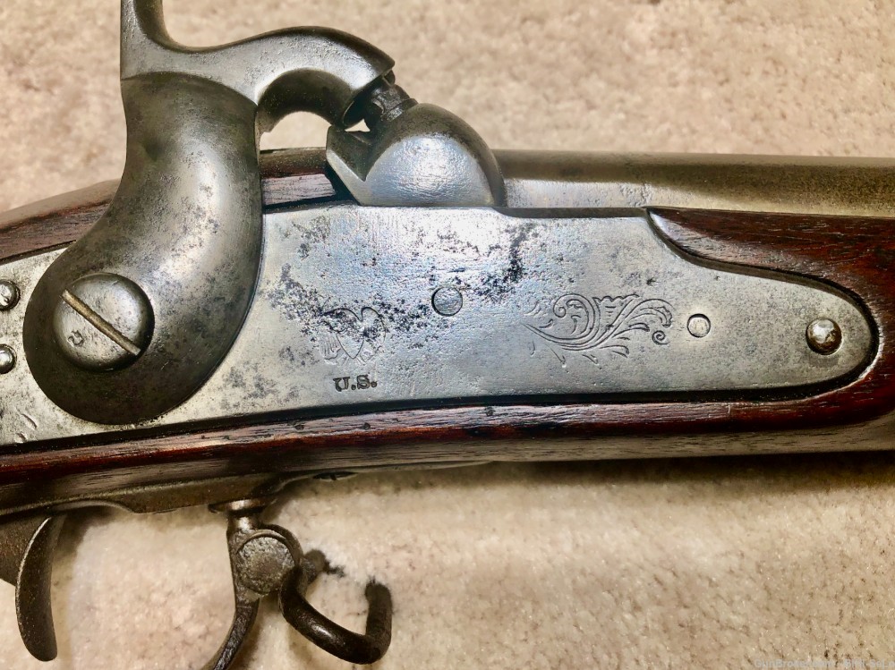 Rare South Carolina .69 Cal.1842 Musket, FLAGG 1849, #70/100, VG,.....$4700-img-4