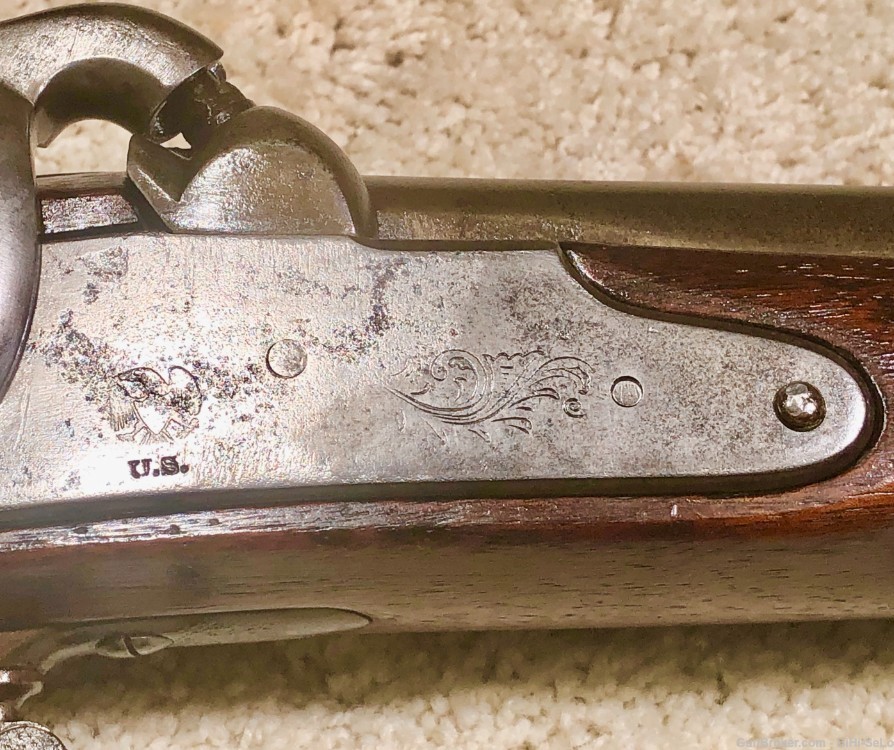 Rare South Carolina .69 Cal.1842 Musket, FLAGG 1849, #70/100, VG,.....$4700-img-5