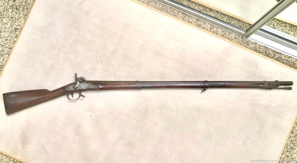 Rare South Carolina .69 Cal.1842 Musket, FLAGG 1849, #70/100, VG,.....$4700-img-0