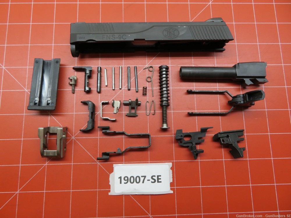 FN FNS-9C 9mm Repair Parts #19007-SE-img-1