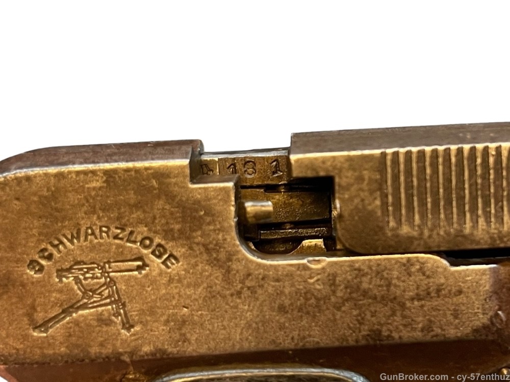 Austrian WW1 Schwarzlose Model 1908 Blow Forward Pistol WWI 1903 luger-img-20