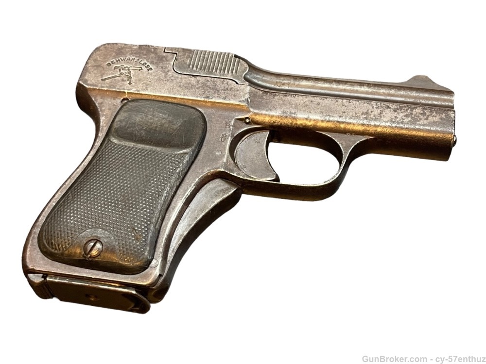 Austrian WW1 Schwarzlose Model 1908 Blow Forward Pistol WWI 1903 luger-img-7