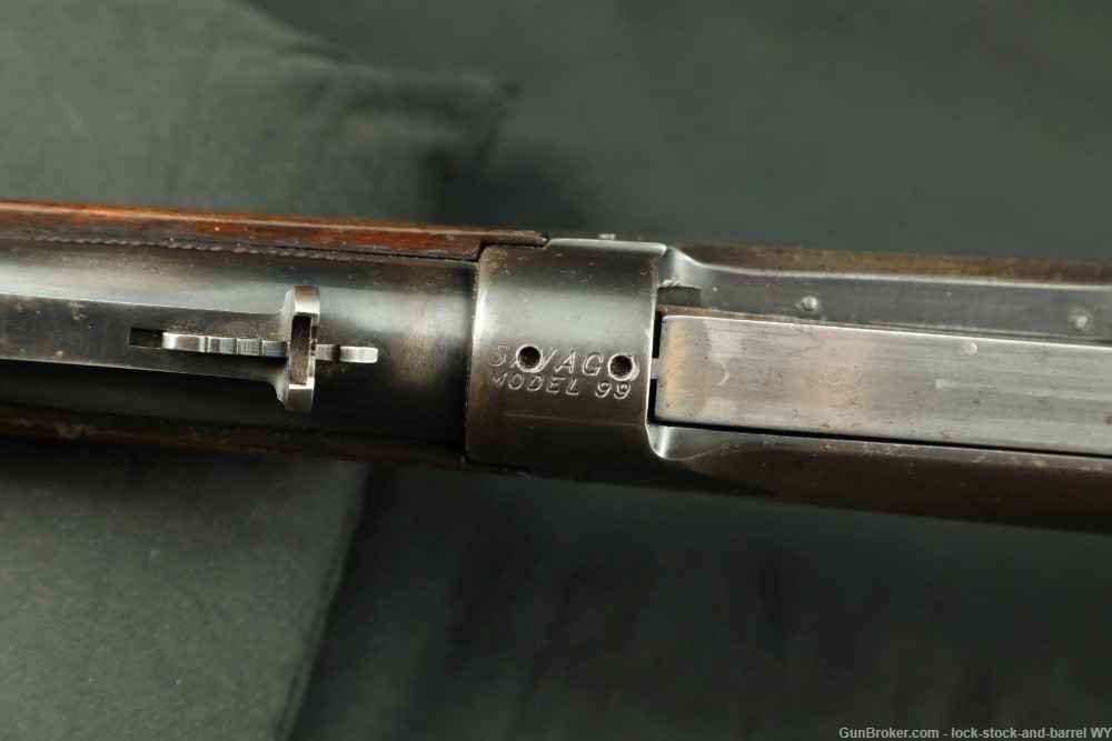 Savage Model 99 Lever Action Rifle 24” .300 Savage C&R 1950 -img-26