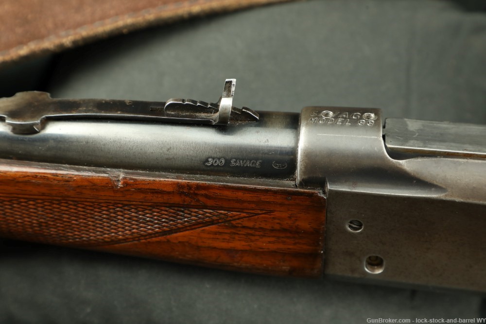 Savage Model 99 Lever Action Rifle 24” .300 Savage C&R 1950 -img-28