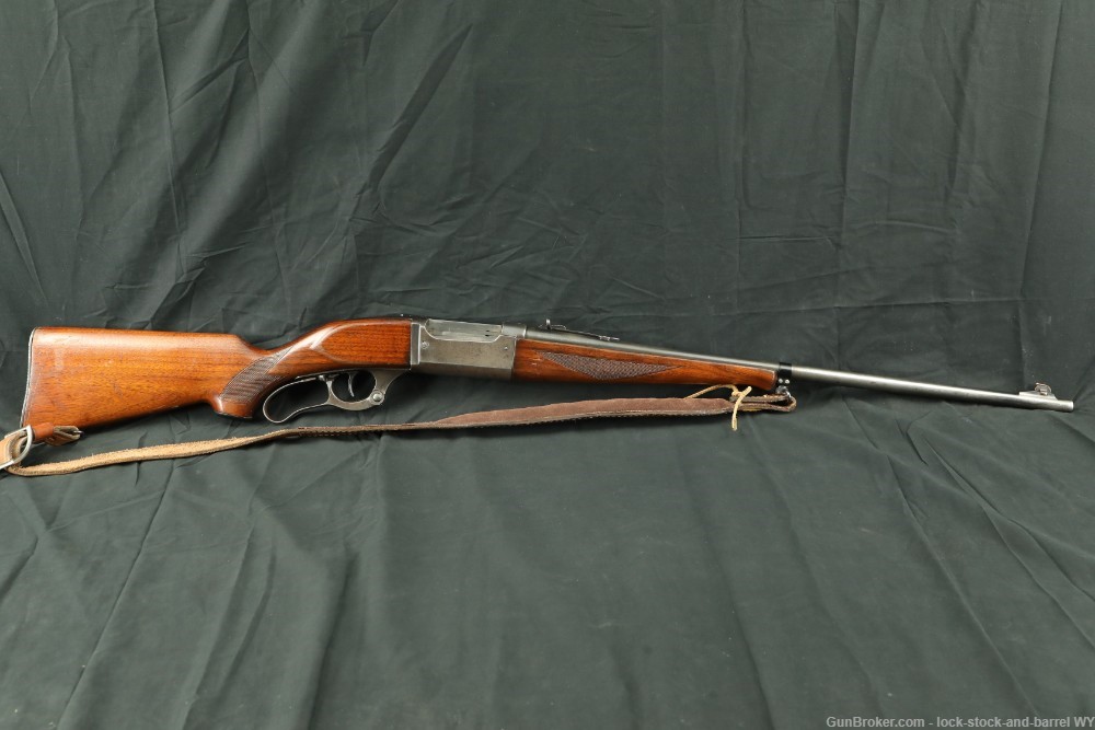 Savage Model 99 Lever Action Rifle 24” .300 Savage C&R 1950 -img-2