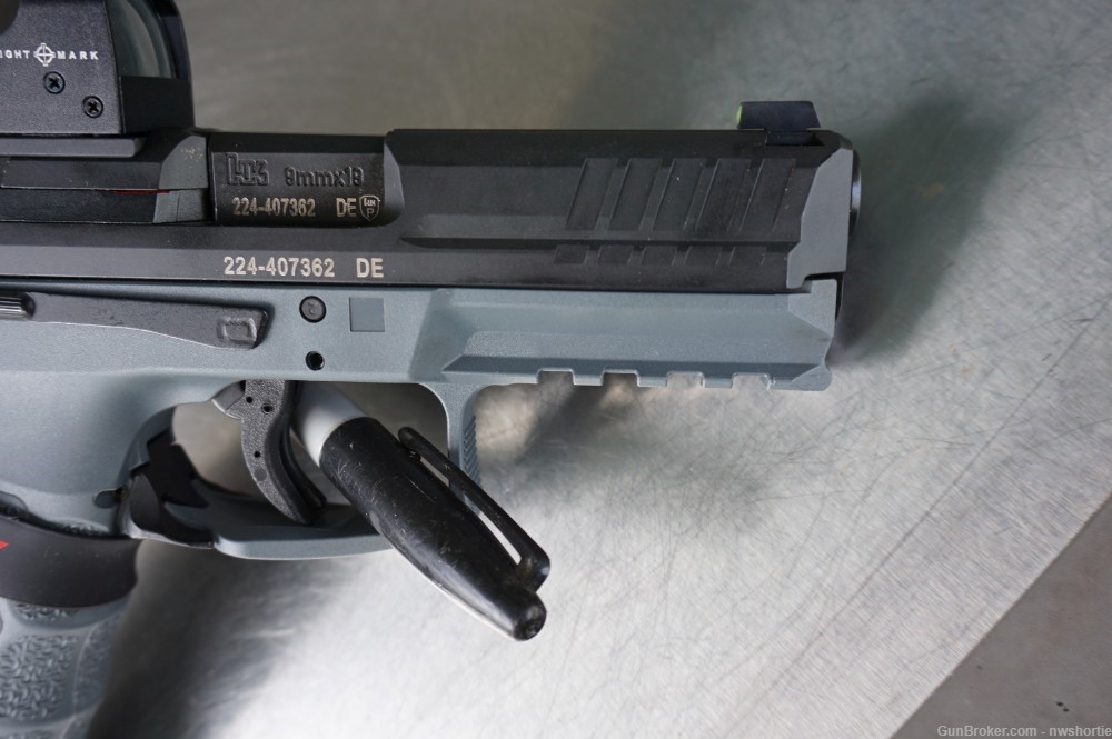 HK Heckler and Koch VP9 9mm 9x19 Optic Ready w/ Sight Mark Reflex-img-5