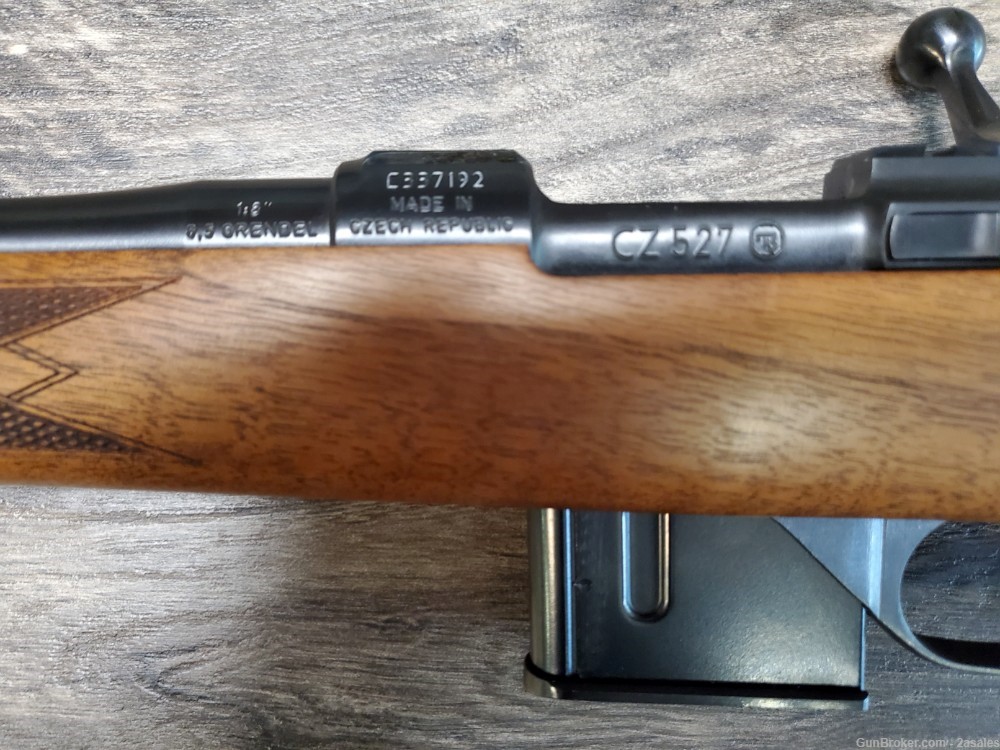 CZ 527 AMERICAN 6.5 GRENDEL With Box Penny Start-img-1