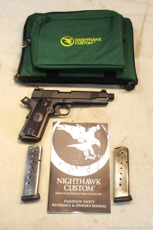 NightHawk Custom 1911 Recon AAC-T .45ACP Semi-Auto Pistol 5.5" 8+1 LNIB-img-0