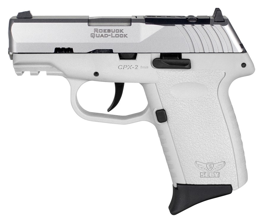 SCCY Industries CPX-2 Gen3 RDR 9mm Luger Pistol 3.10 SS/White NS CPX2TTWTRD-img-1