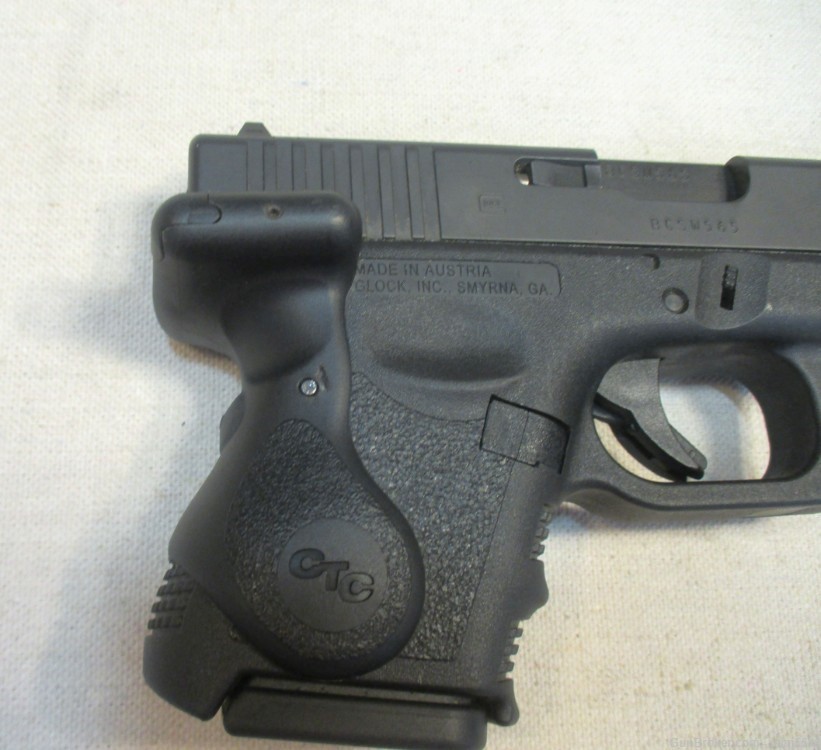 Glock 26 9mm Sem-Auto Pistol 3.42” 10+1 Polymer W/Laser-img-3
