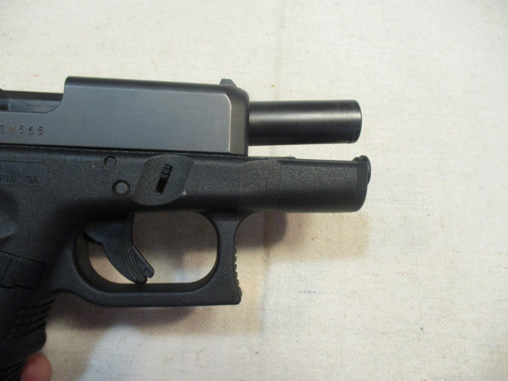 Glock 26 9mm Sem-Auto Pistol 3.42” 10+1 Polymer W/Laser-img-6