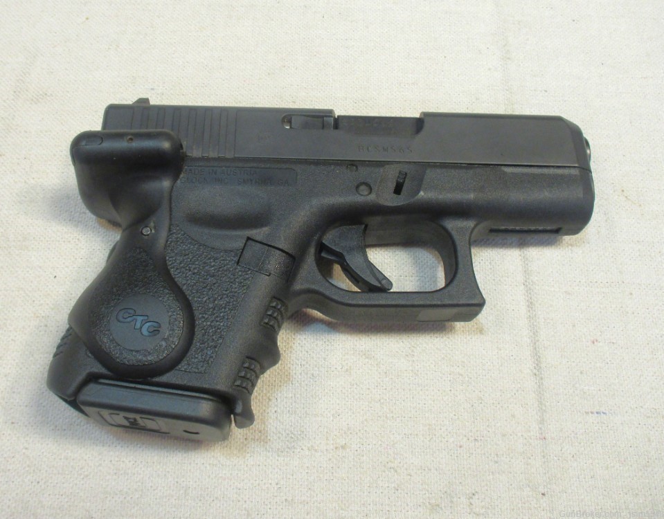 Glock 26 9mm Sem-Auto Pistol 3.42” 10+1 Polymer W/Laser-img-1