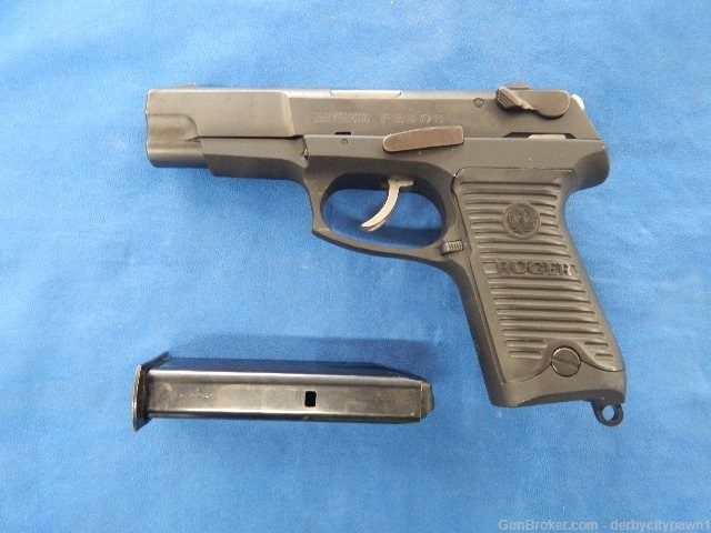 1994 RUGER P89DC 9MM PISTOL WITH MAGAZINE-img-3