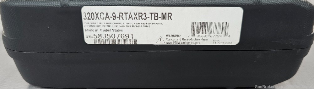 Sig Sauer P320 9MM 4.6" 21RD Talo Comp GRIP MODULES Optic Ready NO CC FEE-img-8