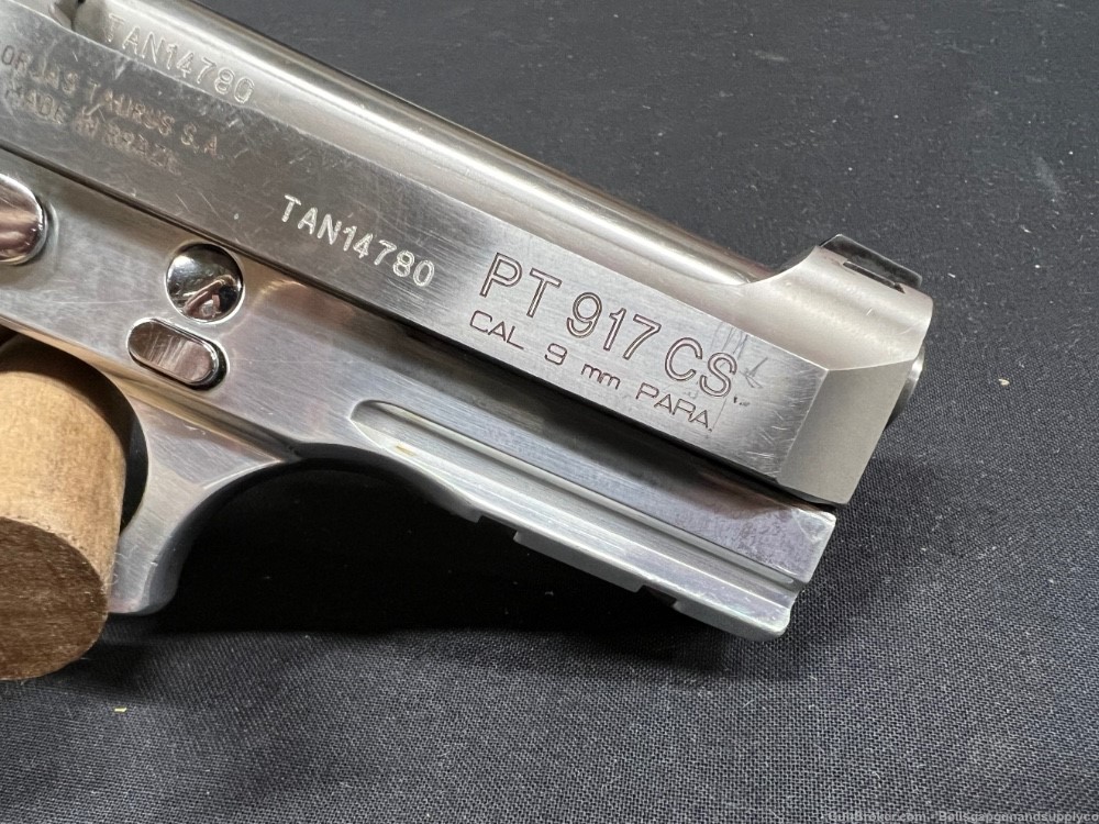 Taurus PT 917 CS 4” bbl compact stainless 9mm Luger para-img-4
