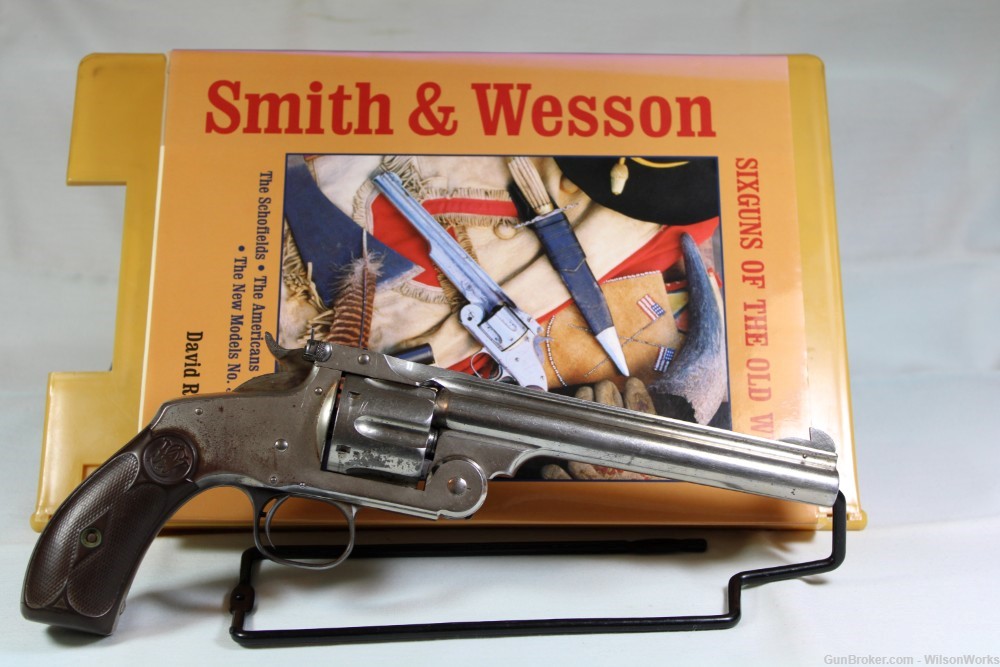 Smith & Wesson S&W NM#3 Target  38-44 Made 1894 Rare Book Letter Antique-img-0