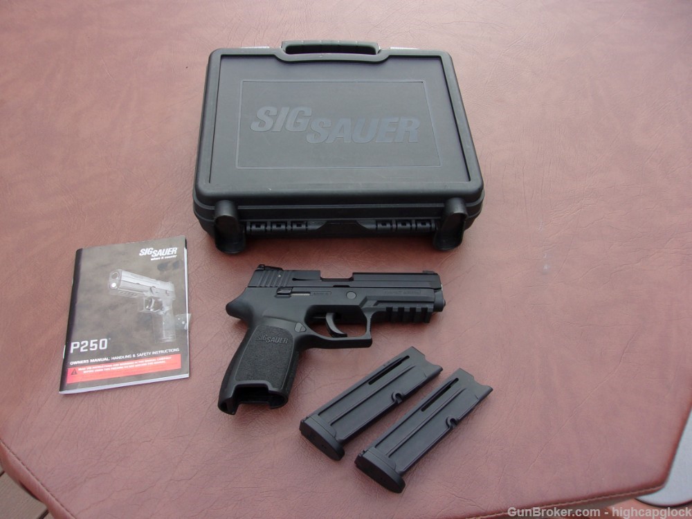Sig Sauer P250-22 .22lr 3.9" Semi Auto Pistol REAL NICE P250 22 $1START-img-23